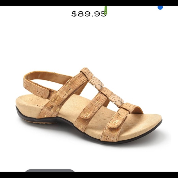 Vionic Amber Orthaheel Strappy Comfort Walking Sandals Orthotic Summer - Picture 1 of 13